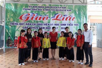 GIAO LƯU TIẾNG HÁT DÂN CA GV&HS CẤP HUYỆN